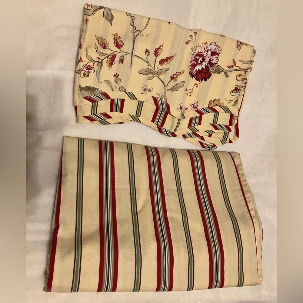 Shower Curtain & Window Valance Set